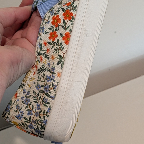 Keds x Rifle Paper Co. Double Decker Wildwood Rifle Paper Co x Keds Woman's 8 - Picture 10 of 14